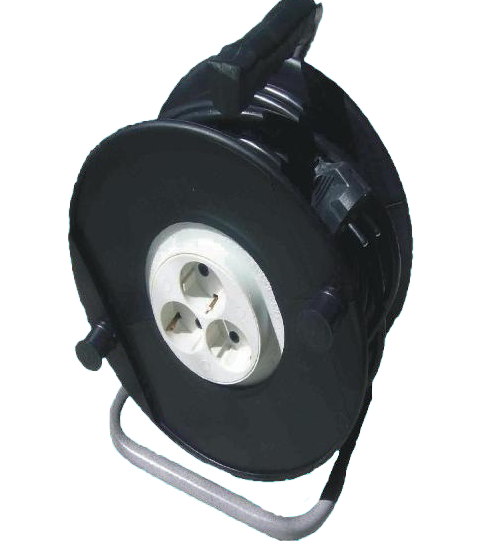 Удлинитель на катушке У10-039 с заземляющим контактом