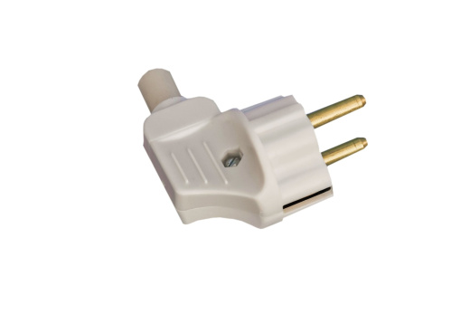 Вилка штепсельная В16-004 с трубкой