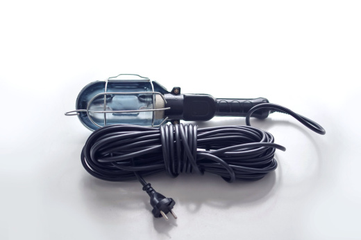 Светильник ручной одноламповый  НРО 04-60-001-L 5м., 10м., 15м.