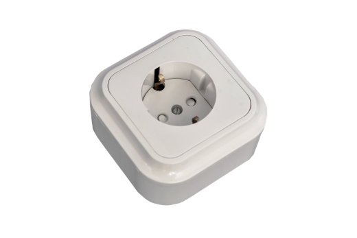 Розетка одноместная РА16-280 Надежда, открытой установки