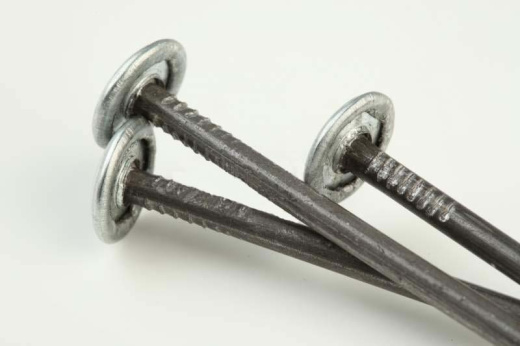 Гвозди шиферные с оцинкованной шляпкой d=4 мм. L= 120 мм.